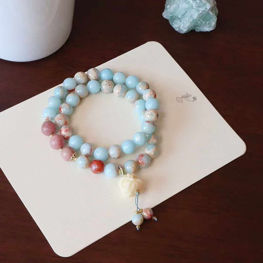 Double-Strand Lion Dance Bracelet: High-End, Guochao & Artistic